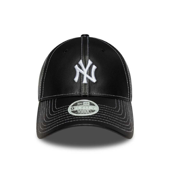 New Era Καπέλο New York Yankees Womens MLB Topstitch PU 9FORTY Adjustable Cap